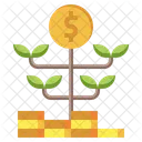 Investment Finance Plant Money Icon