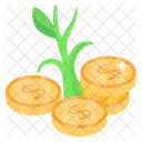 Money Plant Money Growth Investment Icon