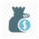 Investment Loan Money Bag Icon