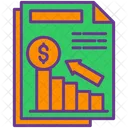 Investment Analytics Dollar Icon