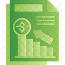 Investment Analytics Dollar Icon