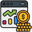 Investment Website Financial Icon