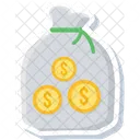 Investment Money Bag Icon