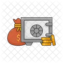 Investment Safety Box Money Icon