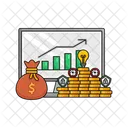 Investment Analysis Finance Icon