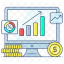 Financial Strategy Investment Analytics Financial Analysis Icon