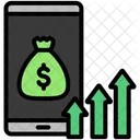 Investment App Mobile Manage Icon