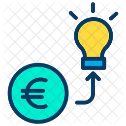 Investment Euro  Icon