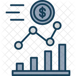 Investment graph  Icon