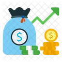 Investment Growth Investment Money Icon
