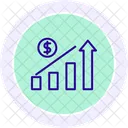 Investment Growth Financial Icon