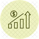 Investment Growth Financial Icon