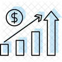 Investment Growth Financial Icon