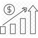 Investment Growth Financial Icon