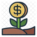 Investment Plant Money Icon
