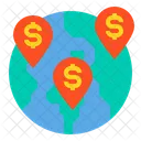 Investment Global World Icon
