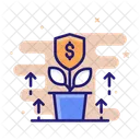 Investment Insurance Banking Icon