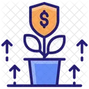 Investment Insurance Banking Icon