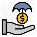 Investment Insurance Concept Icon