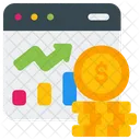 Investment Website Financial Icon
