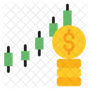 Investment Graph Chart Icon