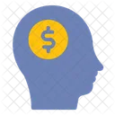 Head Money Dollar Icon