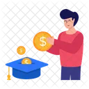 Education Expense Education Cost Investment In Education Icon