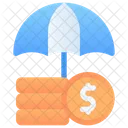 Investment Insurance Money Coins Icon