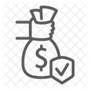 Investment Insurance Protection Icon