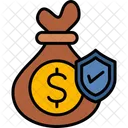 Investment Insurance Compensation Insurance Icon