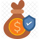 Investment Insurance Compensation Insurance Icon