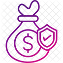 Investment Insurance Compensation Insurance Icon