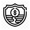 Investment Insurance Dollar Symbol Protection Icon