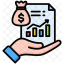 Investment Insurance Statistics Financial Icon