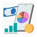 Investment Portfolio Diversified Assets Financial Holdings Icon