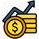 Growth Finance Business Icon