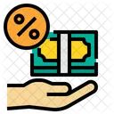 Investment Rate  Icon