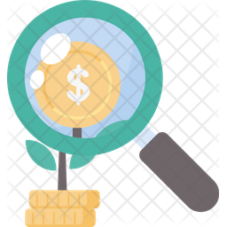 Investment Research Icon - Download in Flat Style