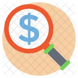 Investment Search  Icon