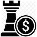 Chess Investment Money Icon