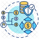 Investments diversification  Icon