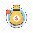Investment Money Sack Icon
