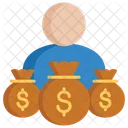 Investor Money Capital Icon