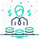 Investor Financier Capitalist Icon