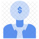 Business Man Finance Icon