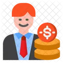 Manager Business Businessman Icon