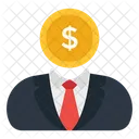 Investor Banker Backer Icône