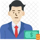 Investor Finance Business Icon