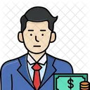 Investor Finance Business Icon