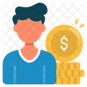 Analysis Businessman Office Icon